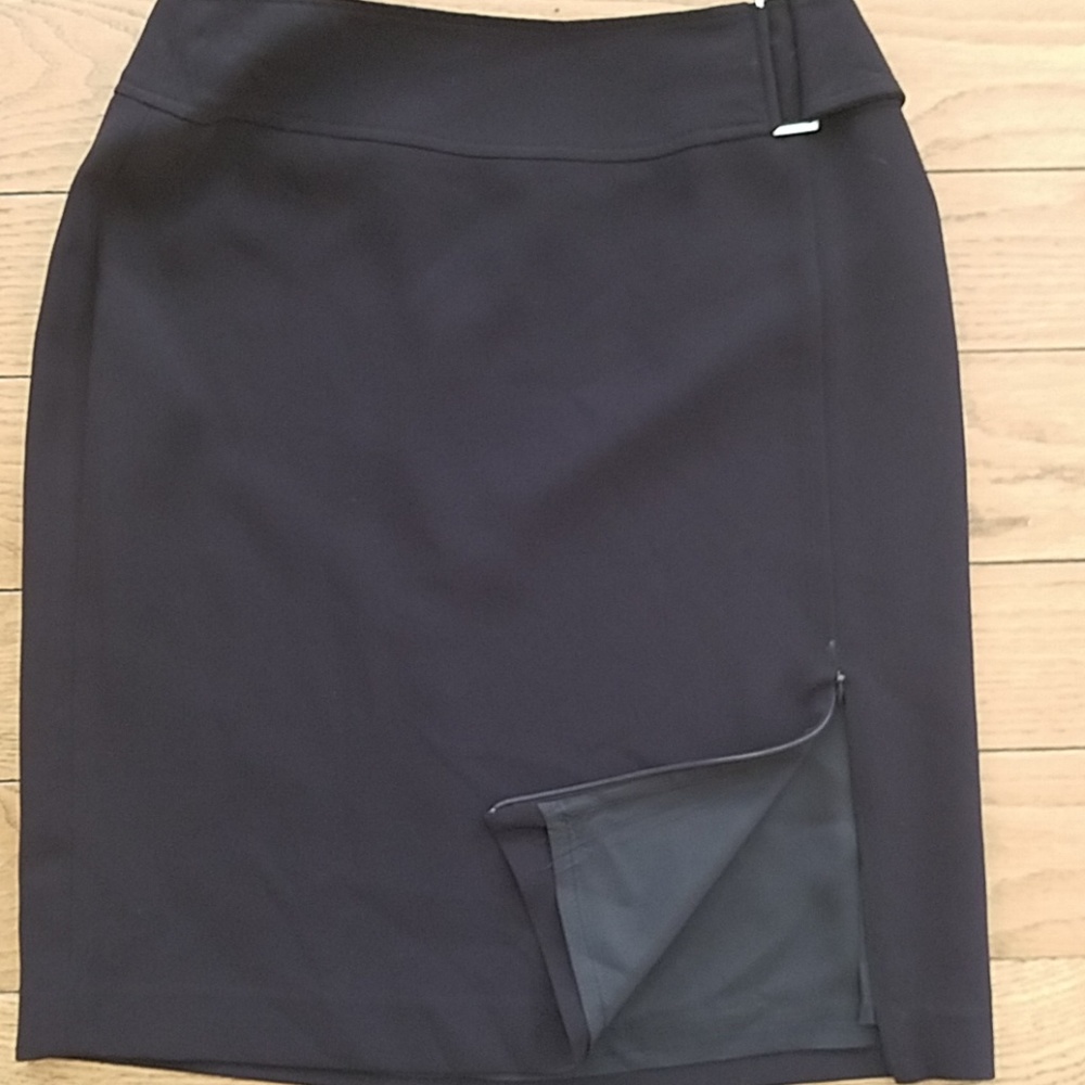 💋💋LOUBEN Midnight Blue  Zip Slit Skirt 💋💋